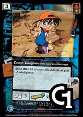 Conan Edogawa, of the Junior Detective League